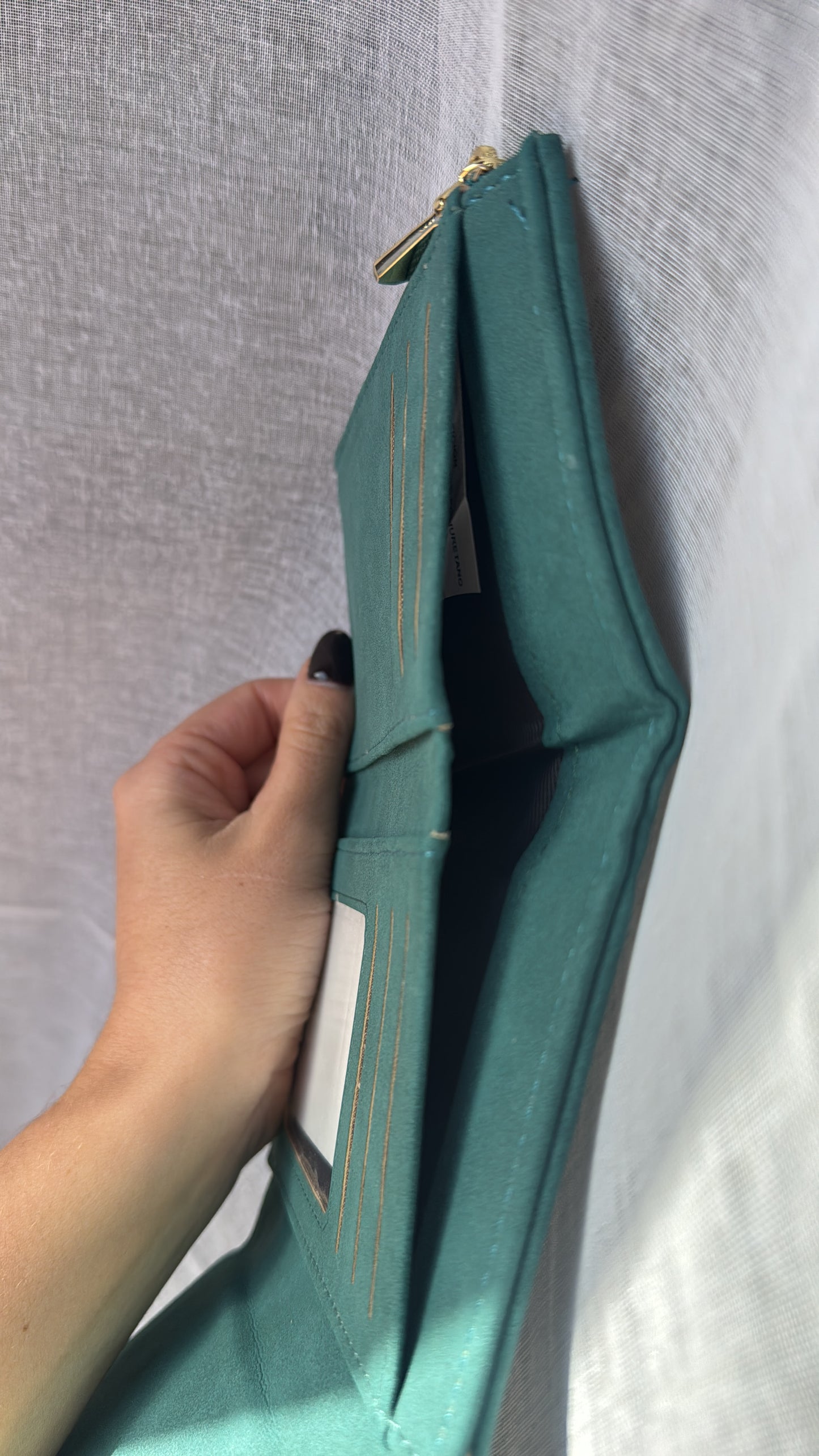 Monedero cuadrado ante