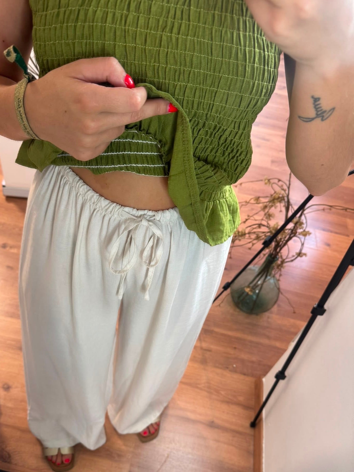 Pantalón fluido