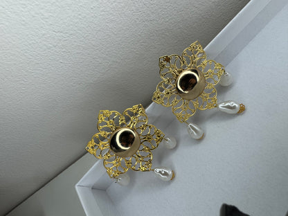 Pendientes Flor de oro
