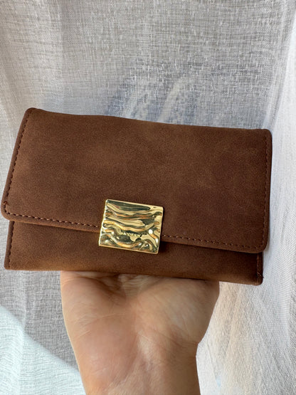 Monedero cuadrado ante