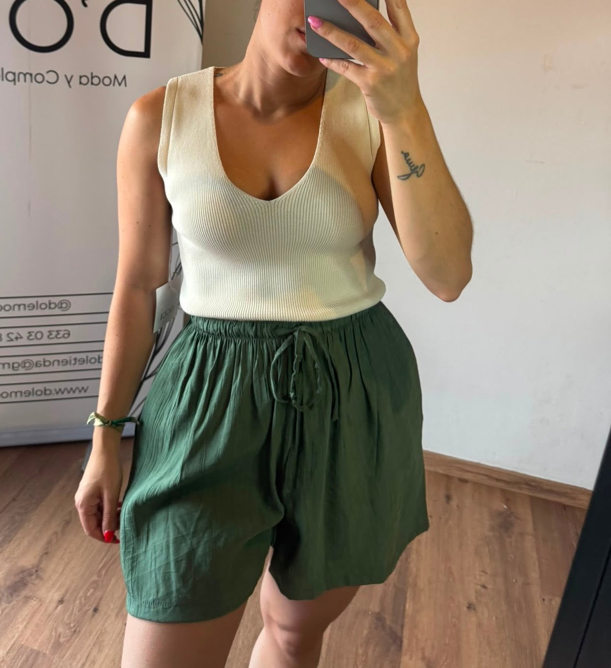 Pantalón corto