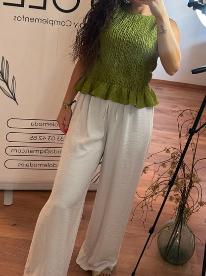 Pantalón fluido