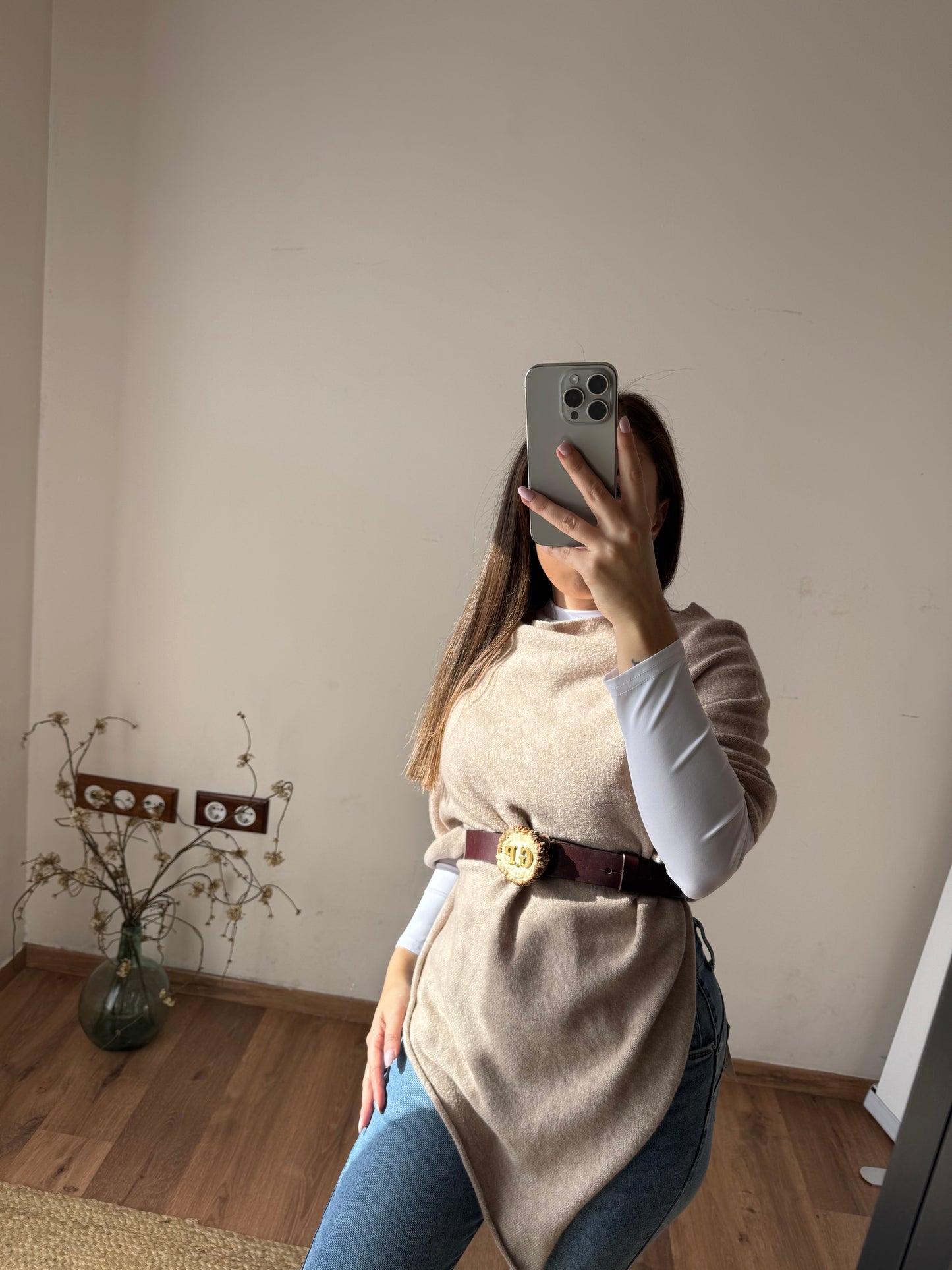 Poncho punto