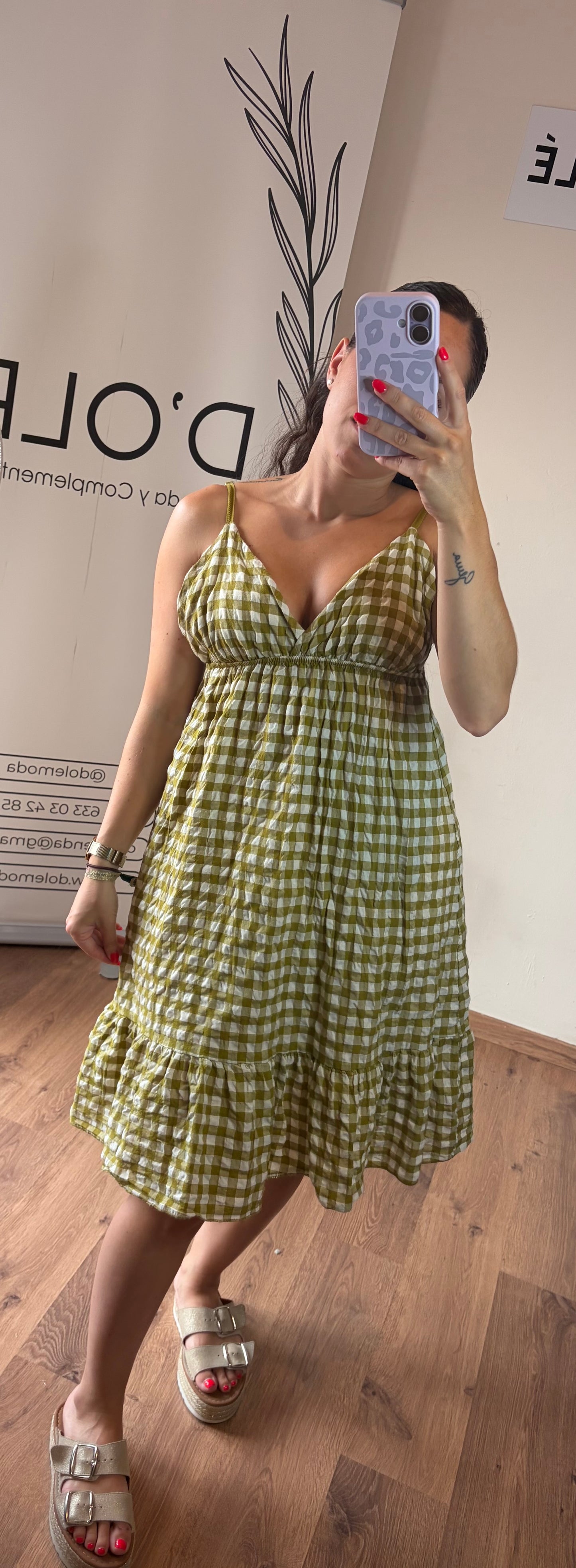 Vestido vichy