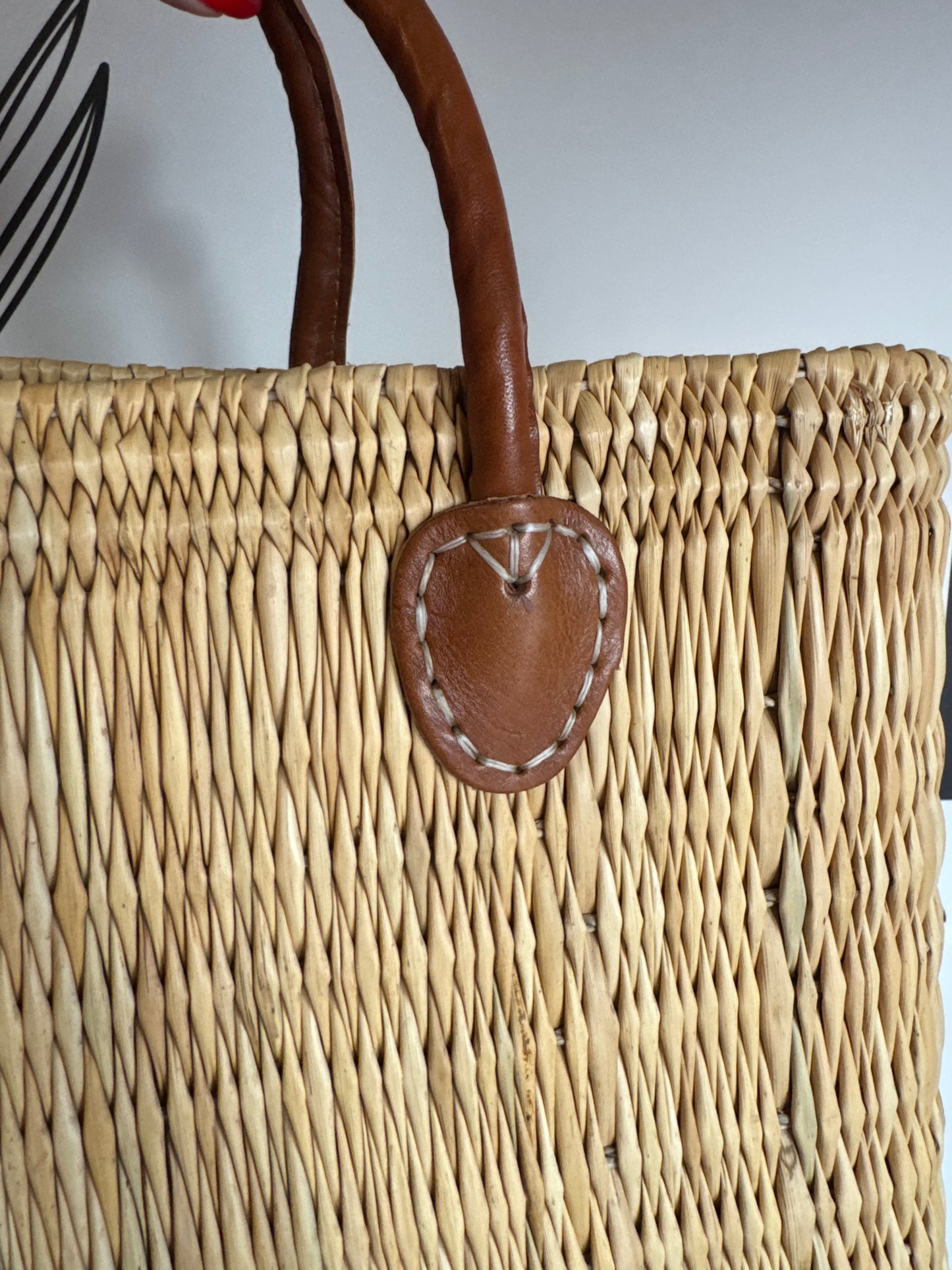 Bolso mimbre Grande