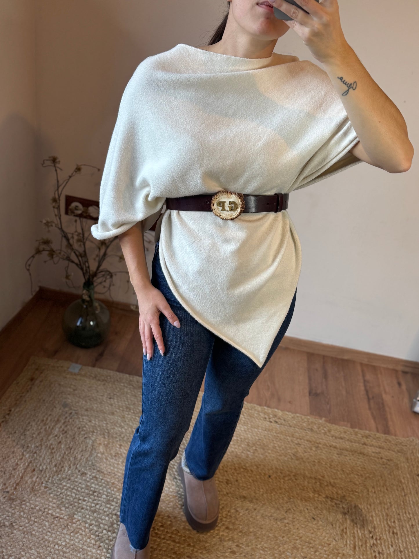 Poncho punto