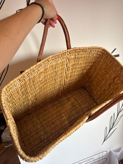 Bolso mimbre Grande