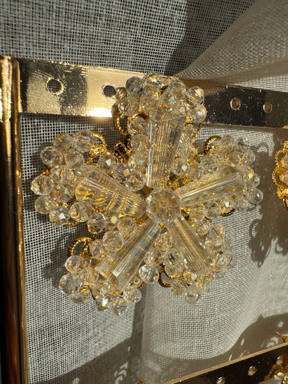 Pendientes Flor de cristal